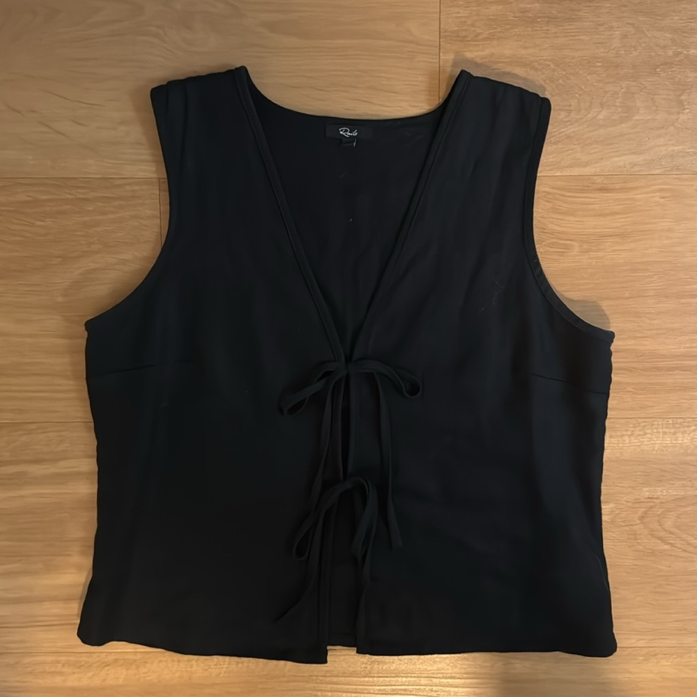 Rails Oregon Top in Black